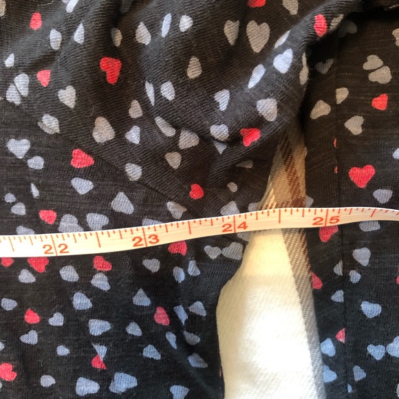 HEART LONG SLEEVE TOP HEART TEE TOP - Picture 7 of 9